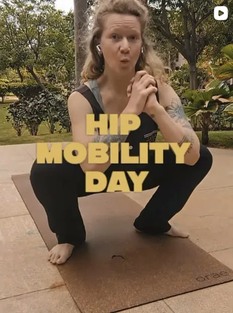 Publication Instagram : Mobilité des hanches