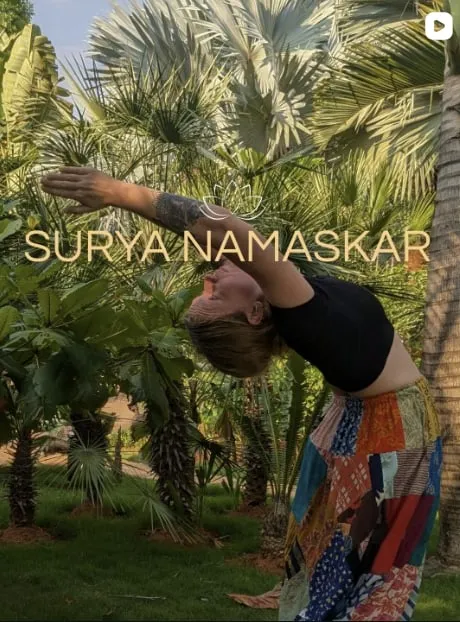 Publication Instagram : Surya Namaskar