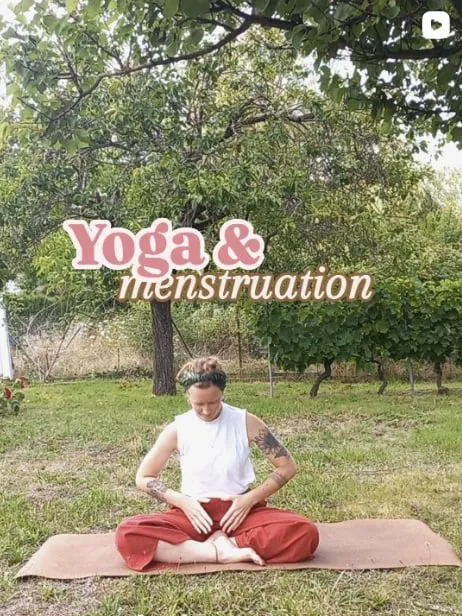 Publication Instagram : Yoga et règles